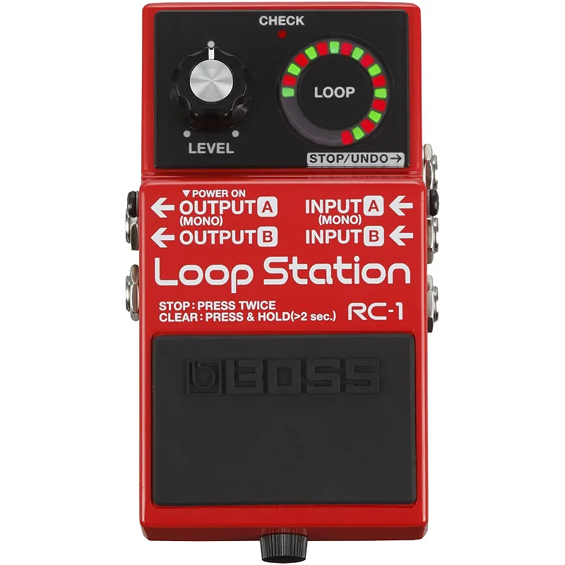 【美品】　BOSS RC-1 Loop Station Pedal Boss RC-1 Loop Station - MUSICWARE INSTRUMENTOS MUSICAIS