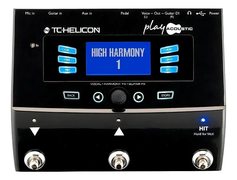 TC-HELICON　PLAY ACOUSTIC 未使用 PEDALEIRA TC HELICON PLAY ACOUSTIC P/ VIOLÃO - MUSICWARE