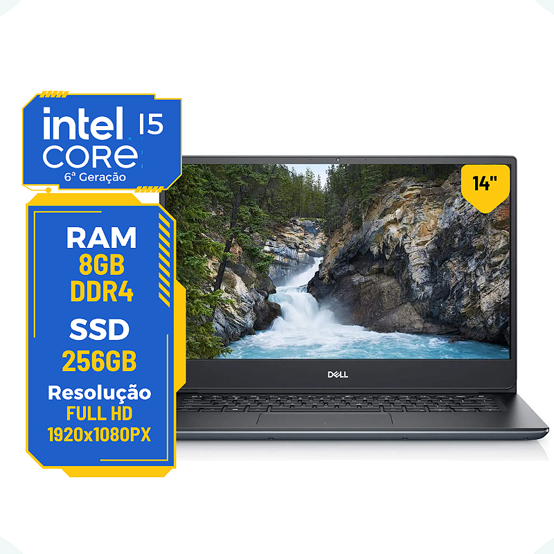 NOTEBOOK DELL VOSTRO 5481 CORE I5-8265U 8Gb 256Gb Nvidia 2Gb