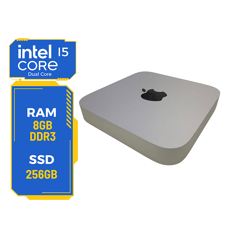Mini Pc Apple Mac Mini A1347 I5-dual Core 8gb 256gb Ssd - Ecomtech