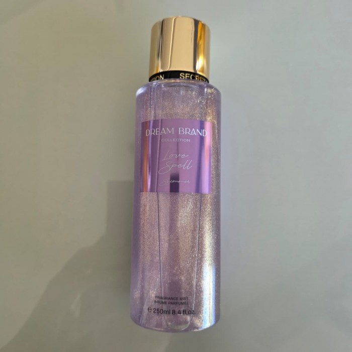 Dream Brand Love Spell Shimmes (Com glitter) 250ml - Loja 2M Bronze