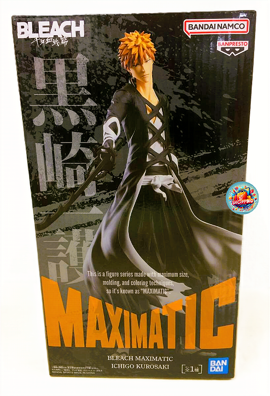 Action Figure Ichigo Kurosaki Bleach Maximatic Japão