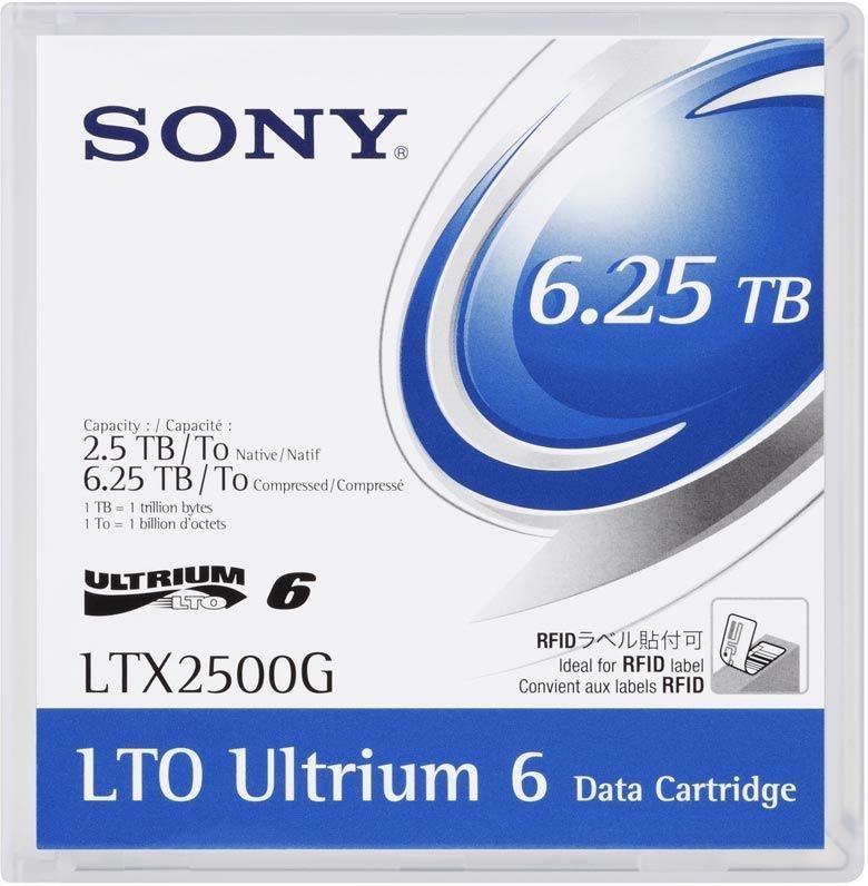 スマホ・タブレット・パソコン SONY LTO-6 2.5TB/6.25TB FITA LTO-6 SONY Ultrium (2.5TB / 6.25TB ) - ltostore.com.br