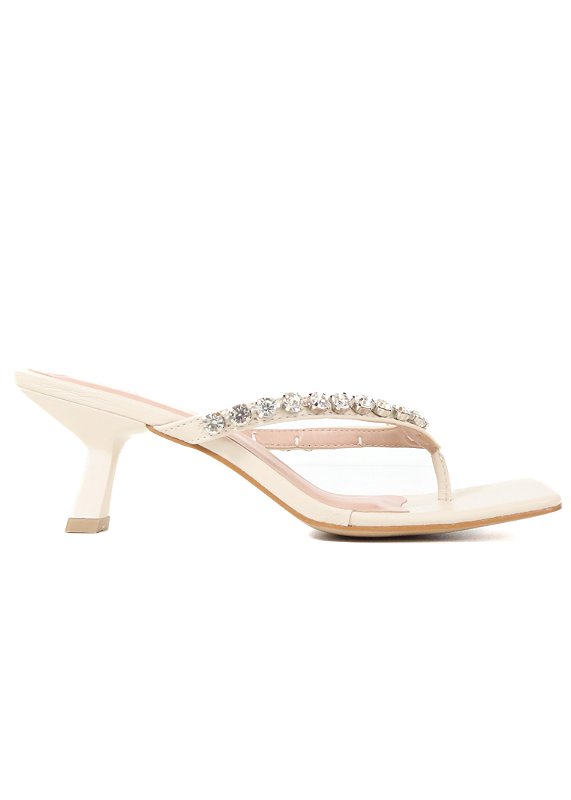 TAMANCO EM COURO ISABEL OFF WHITE