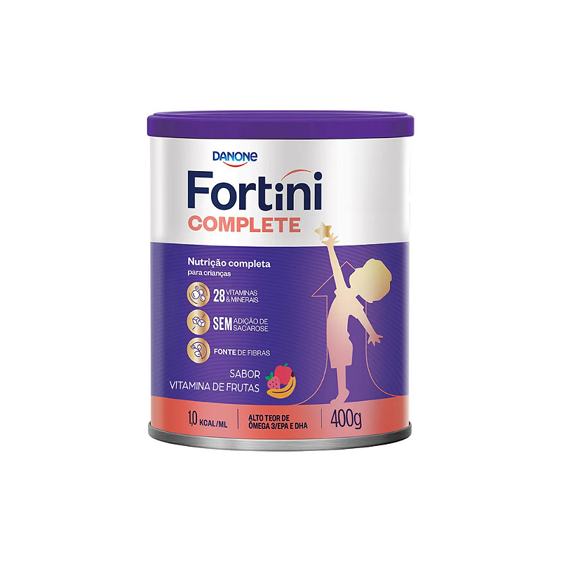 Fortini Complete Vitamina de Frutas 400g - Vertical Saúde RJ