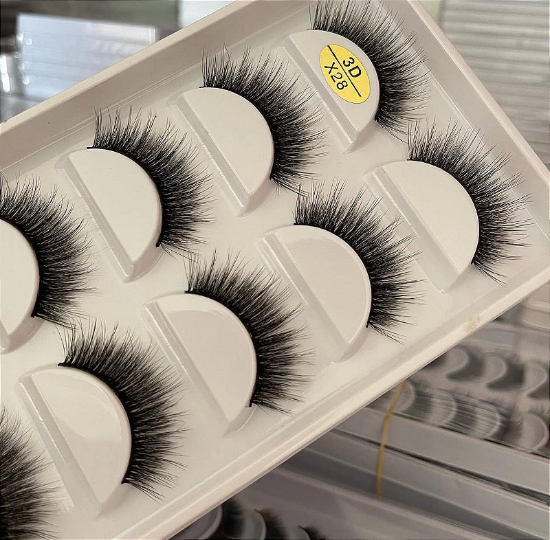 Cílios Postiços Le Makes X28