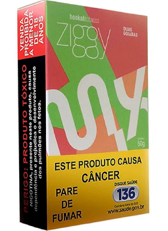 Ziggy MIX Duas Goiabas 50G - CORUJA SHOP
