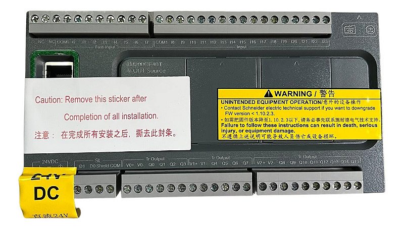 Tm200ce40t Clp Schneider Novo Na Caixa 24inp/16out Ethernet