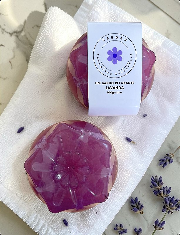 Sabonete de Lavanda - Um banho relaxante