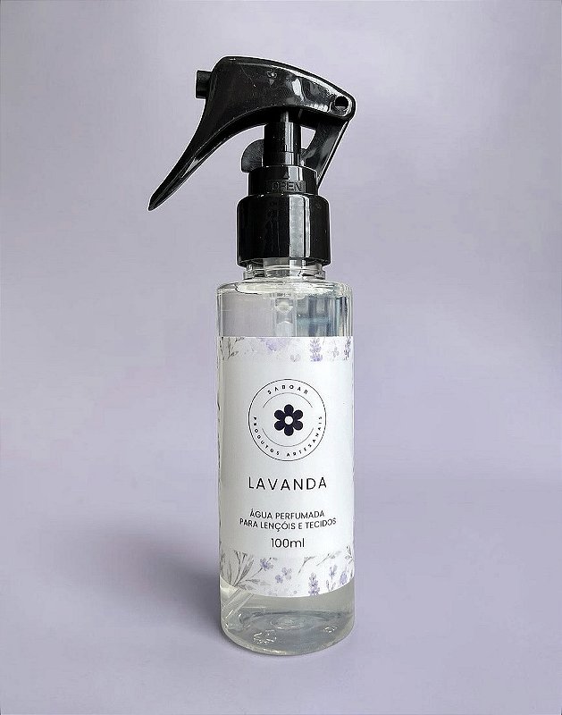 Água Perfumada para Lençóis e Tecidos - Lavanda 100ml