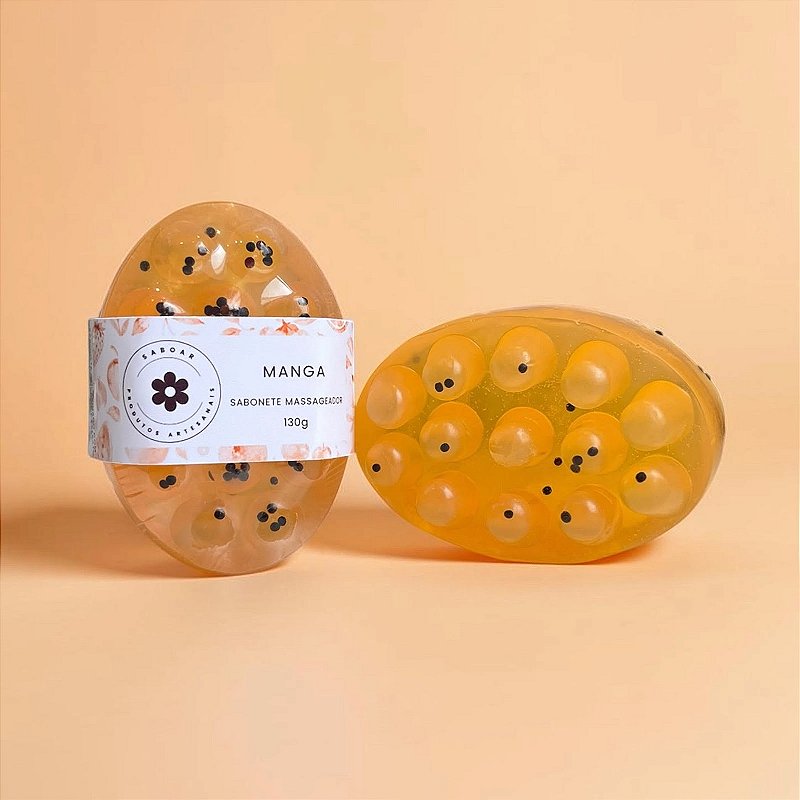 Sabonete massageador de Manga 130g