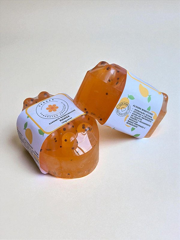 Sabonete massageador - Manga