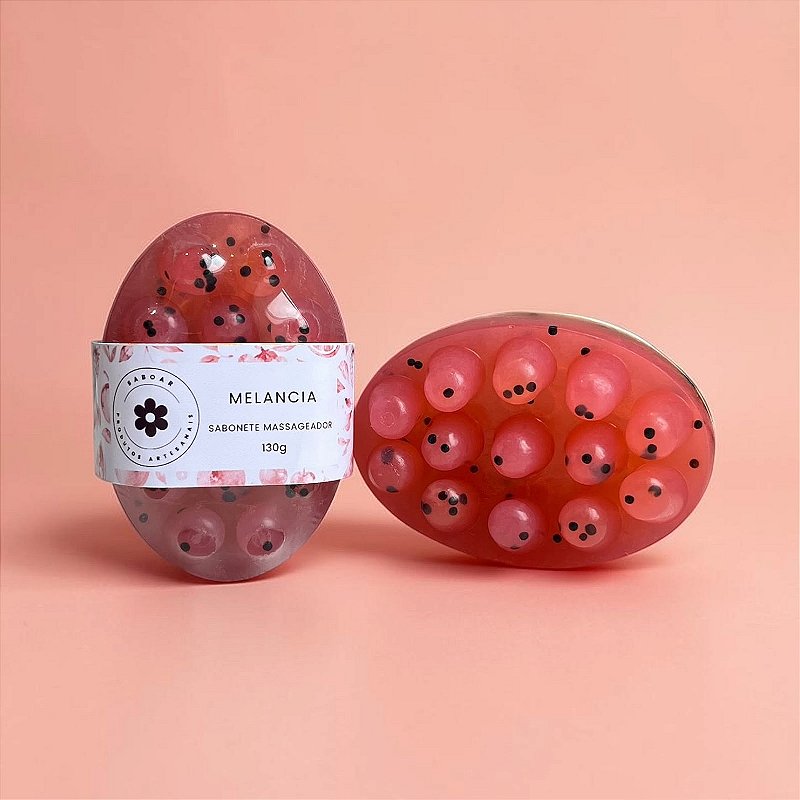 Sabonete massageador de Melancia 130g