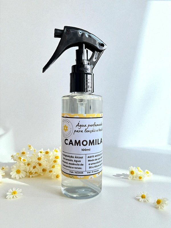 Água Perfumada para Lençóis e Tecidos - Camomila