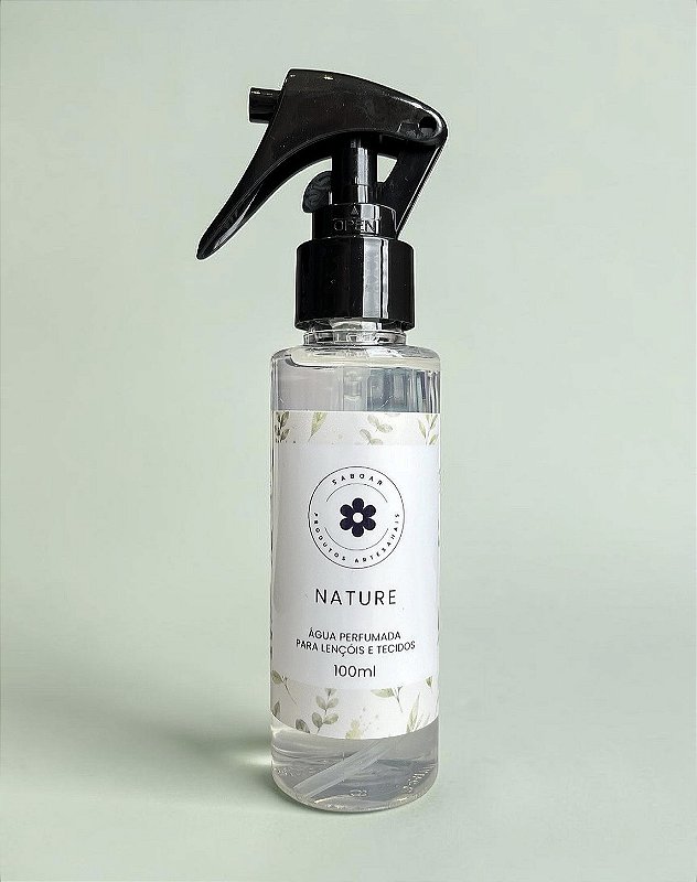 Água Perfumada para Lençóis e Tecidos - Nature 100ml