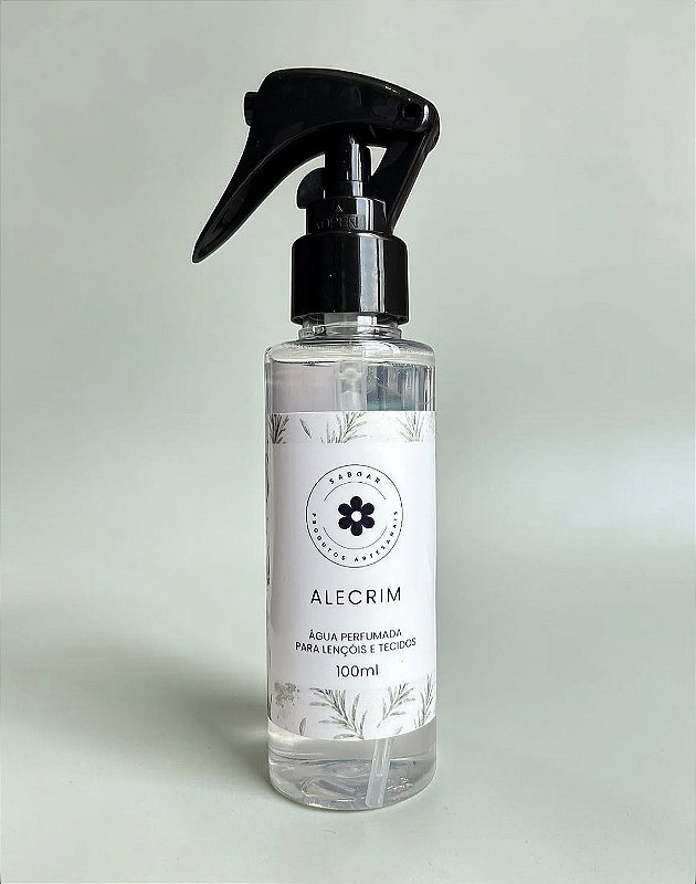 Água Perfumada para Lençóis e Tecidos - Alecrim 100ml