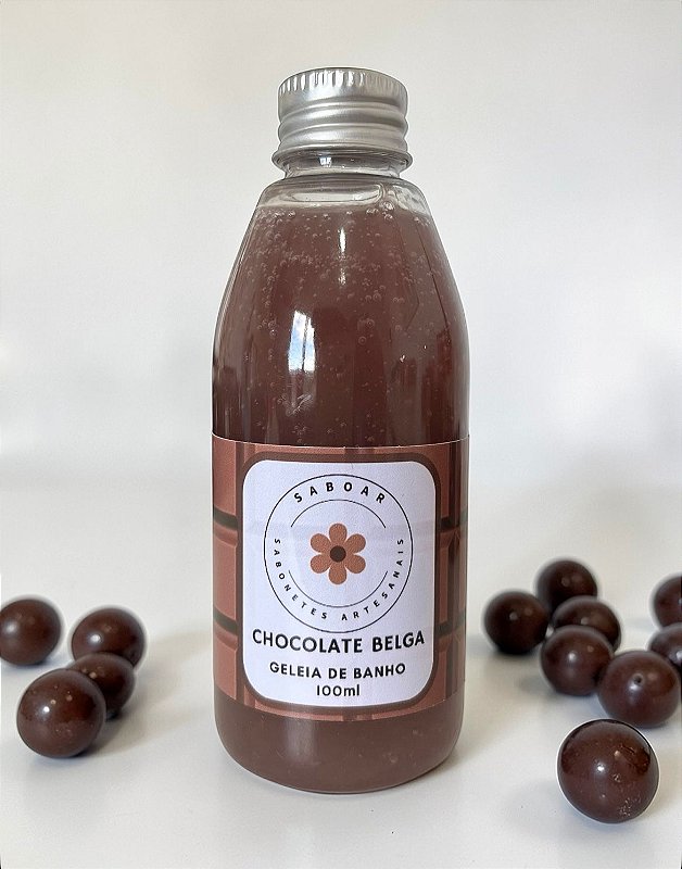 Geleia de Banho - Chocolate Belga