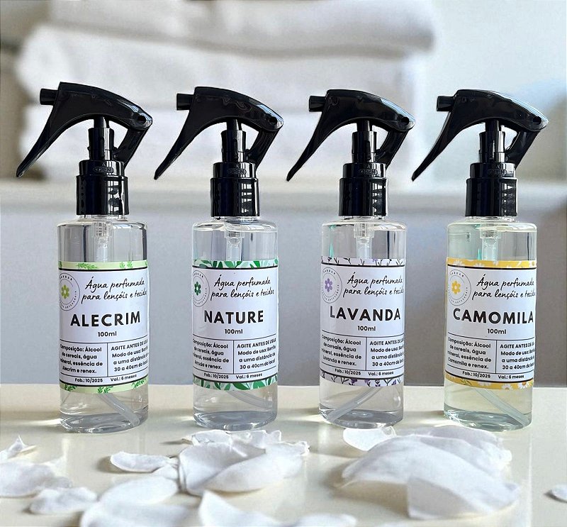 Kit Completo de Águas Perfumadas