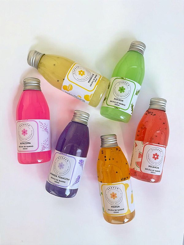 Kit Completo de Geleias de Banho