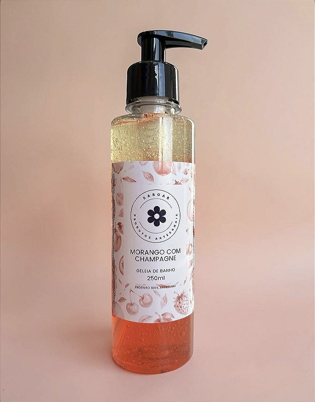 Geleia de Banho de Morango com Champagne 250ml