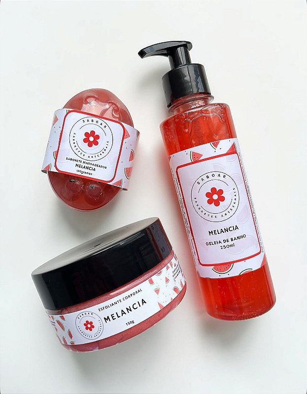Kit Banho Completo - Melancia