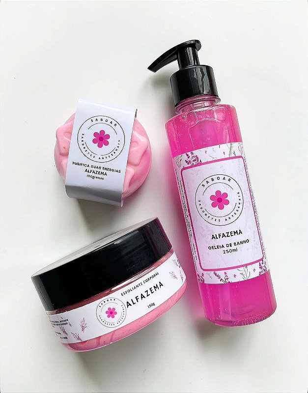 Kit Banho Completo - Alfazema