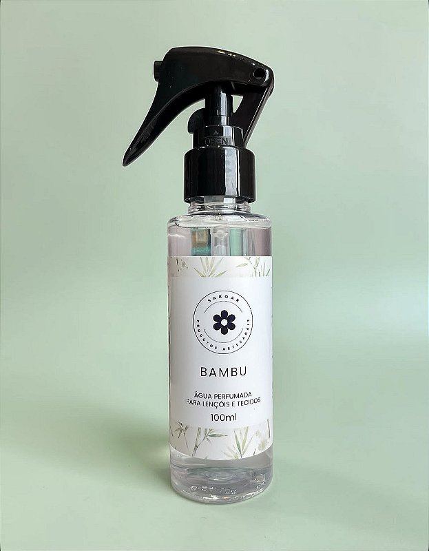 Água Perfumada para Lençóis e Tecidos - Bambu 100ml