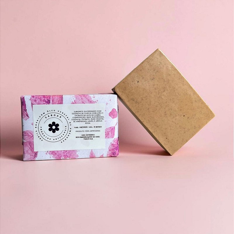 Sabonete de Argila Rosa 100g