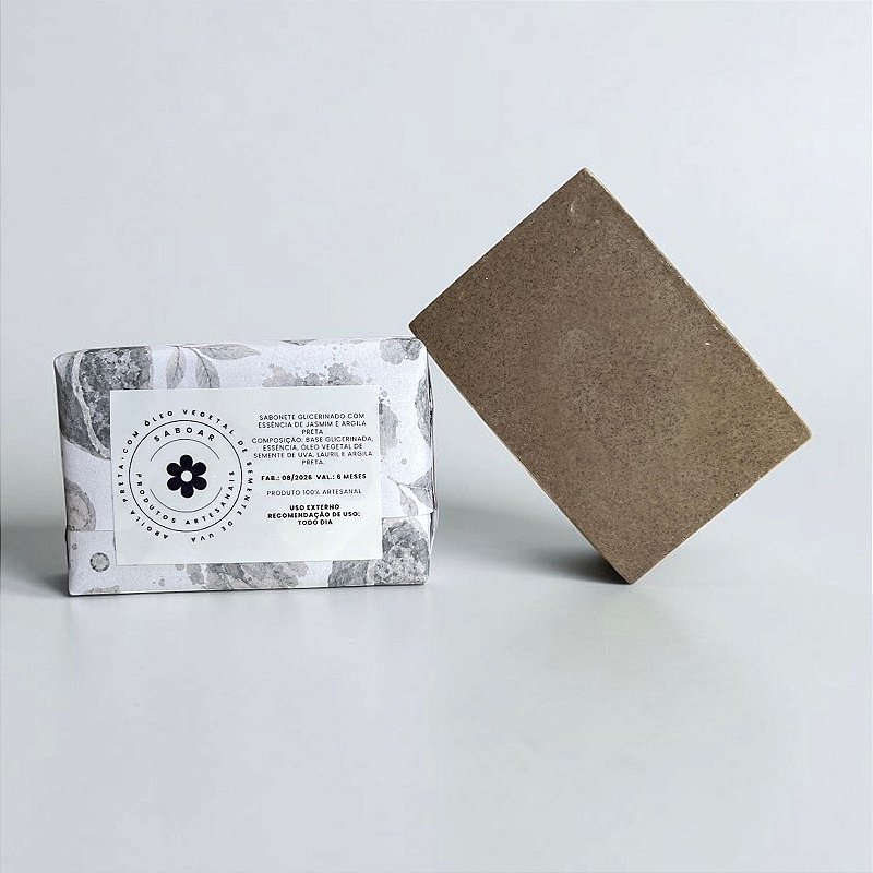 Sabonete de Argila Preta 100g