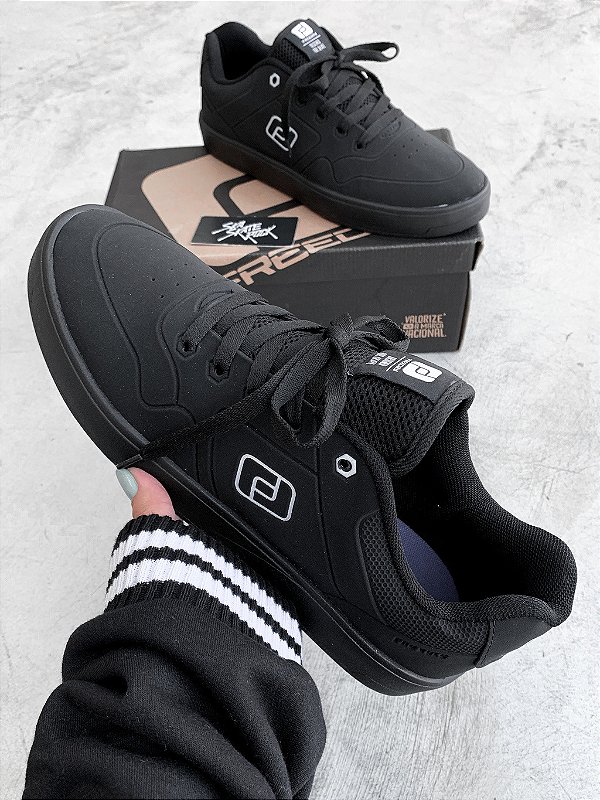 Tênis Freeday Beat Preto Preto
