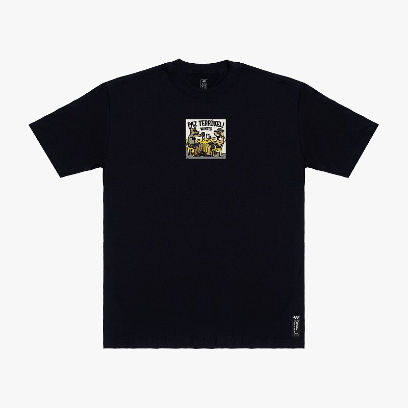 Camiseta Classic Fit - Paz Terrivel