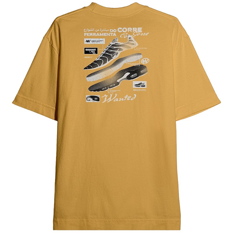 Camiseta Tubular - Ferramenta do Corre - Caramelo