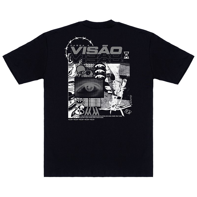 Camiseta Hustler Fit - Visão