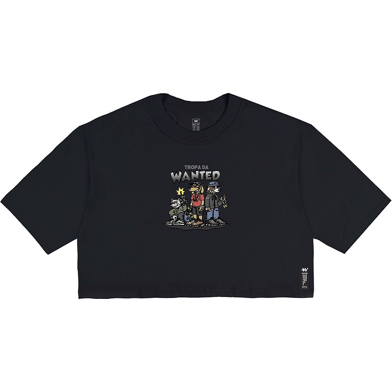 Cropped - Tropa da W Preto