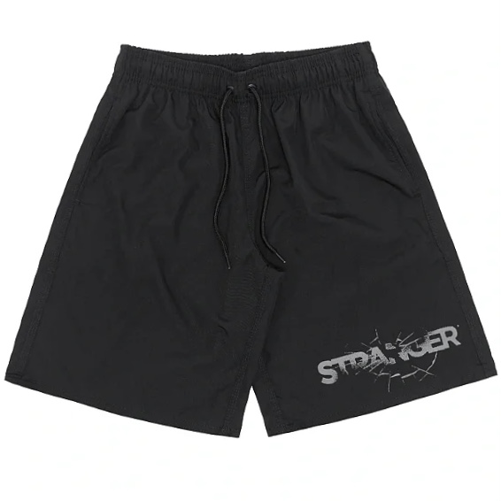 Bermuda Tactel Stranger Street Class (Preto)