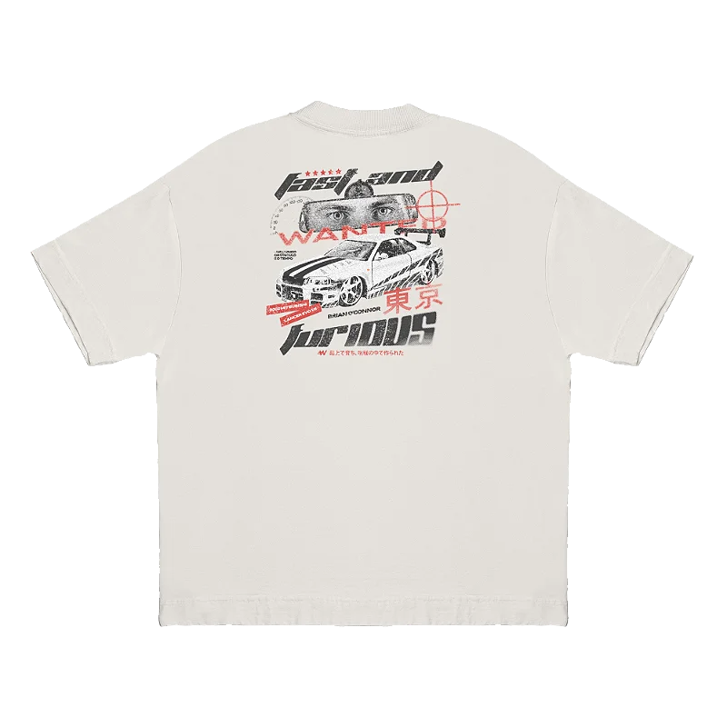 Camiseta Over Box Fit – Wanted and Furious