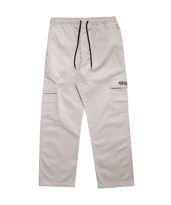 Calça cargo Bege modelagem ( large )