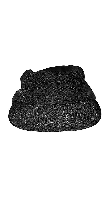 Boné Five Panel Aba Flexível - Preto
