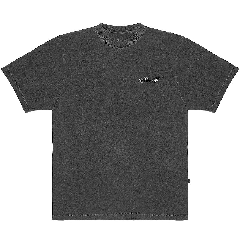 Camiseta Stone Wash Signature Plano C (Oversized)