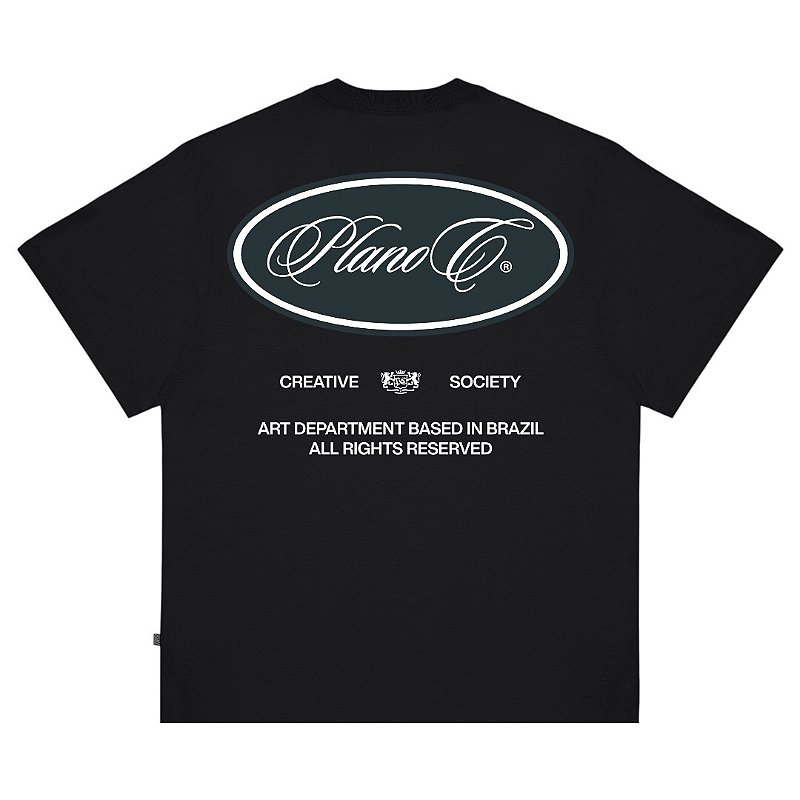 Camiseta Creative Society ( Oversized - malha Grossa )