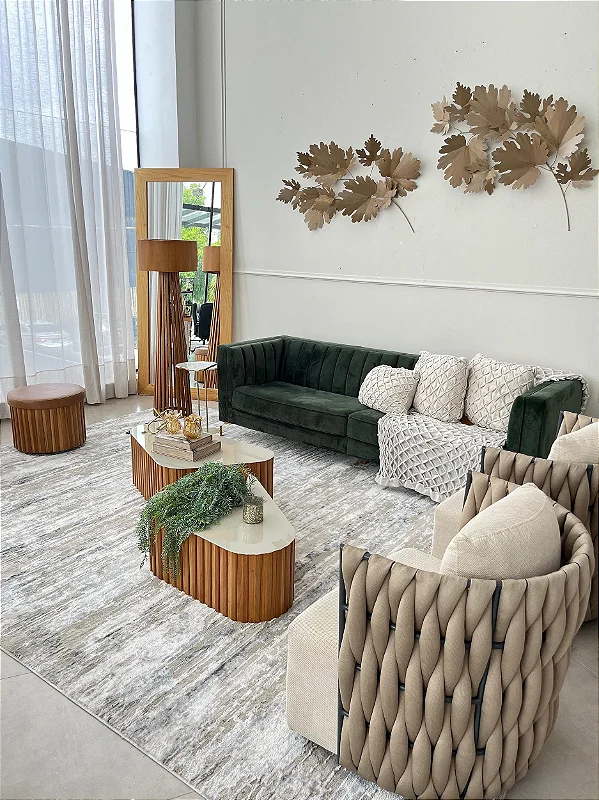 Tapete Celeste Cinza D:002