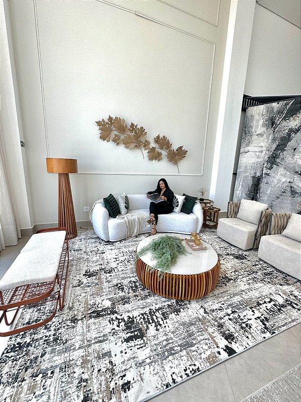 Tapete Safira Madri D:0059A - SOB MEDIDA - Micro Overloque