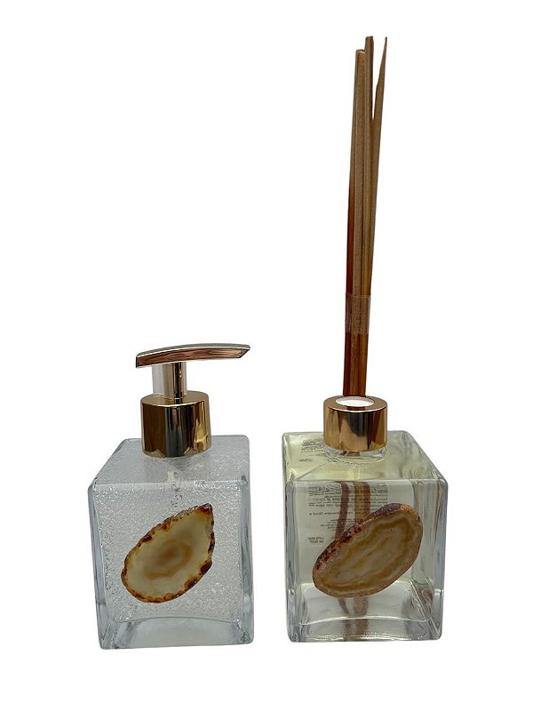 Kit Ágata Natural  250ml  Chá Branco