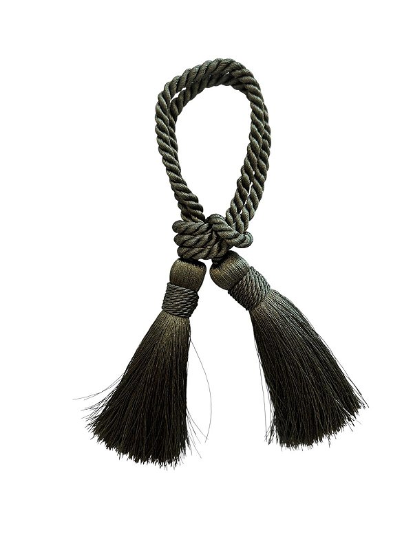 Anel de Guardanapo Tassel Verde Musgo (Unidade)