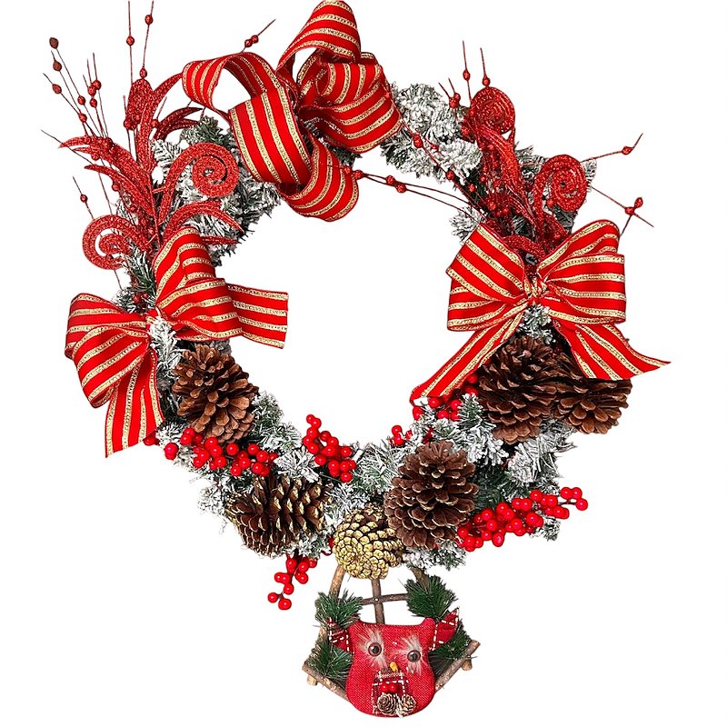 Guirlanda Vermelha Nevada