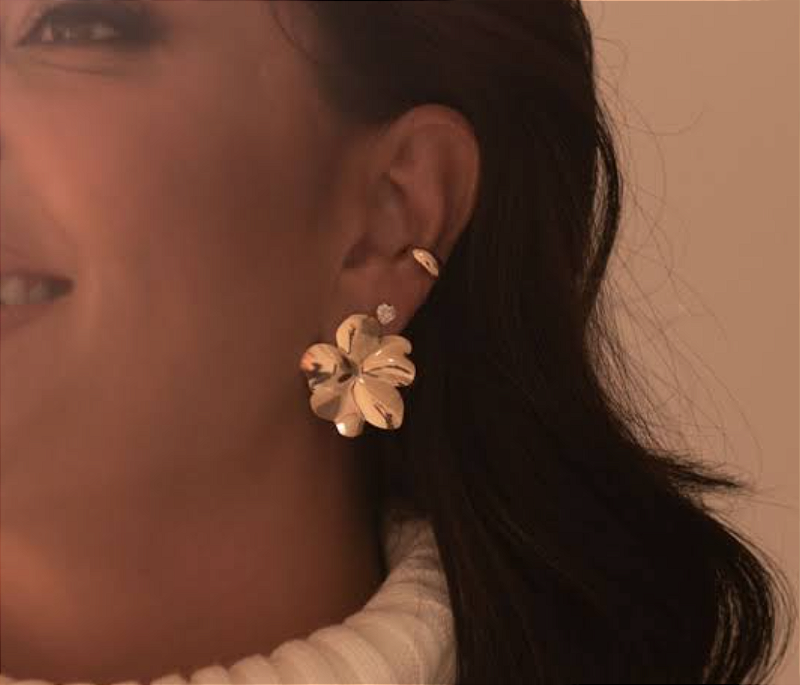 Brinco piercing fake