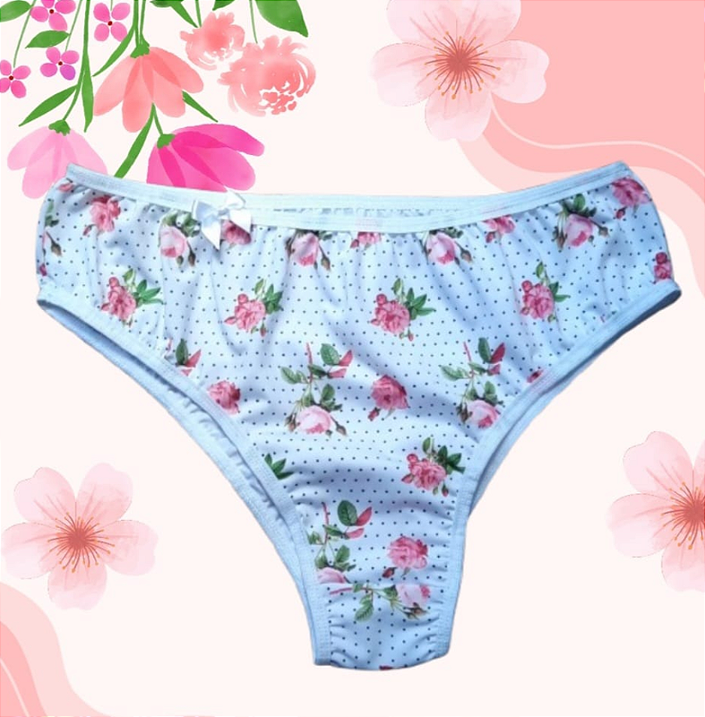 Calcinha Lycra G várias estampas