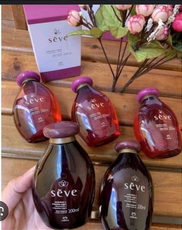 Natura Óleo seve  amêndoas e cereja
