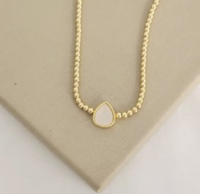 Pulseira Gota Madrepérola