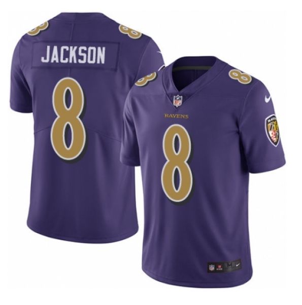 Jersey Camisa Baltimore Ravens - Lamar JACKSON #8 - Touchdown Store